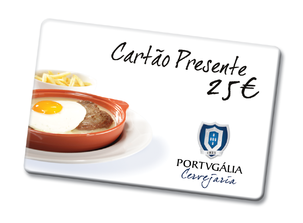 Cartão Presente Portugália